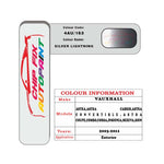 genuine Vauxhall Astra Cabrio Silver Lightning 4Au/163 2003-2011 Grey car repair paint