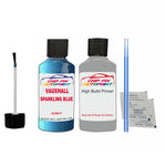 anti rust primer Vauxhall Karl Sparkling Blue Gw7 2015-2018 Blue scratch repair pen