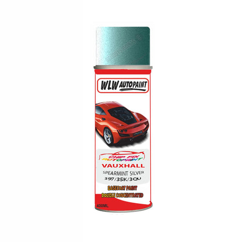 Aerosol Spray Paint For Vauxhall Corsa Spearmint Silver Code 397/35K/3Qu 2002-2010