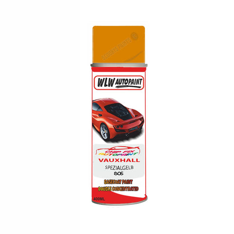 VAUXHALL SPEZIALGELB Code: (805) Car Aerosol Spray Paint