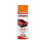 Aerosol Spray Paint For Vauxhall Vivaro Tieforange Ral2011 Code 799 1994-2004