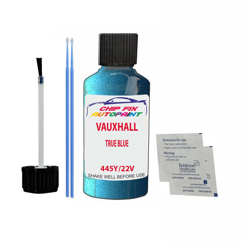 Paint For Vauxhall Corsa True Blue 445Y/22V 2015-2021 Blue Touch Up Paint