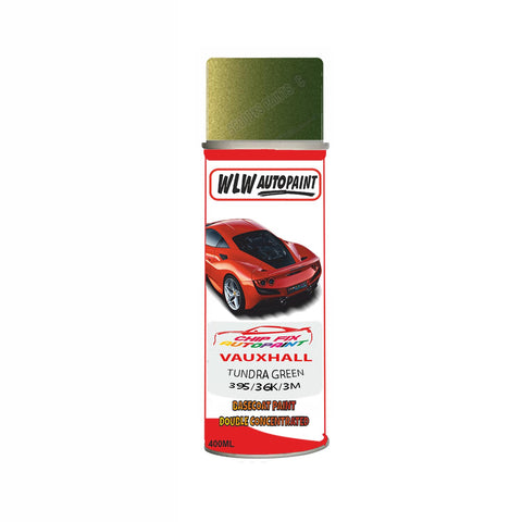 VAUXHALL TUNDRA GREEN Code: (395/36K/3MU) Car Aerosol Spray Paint