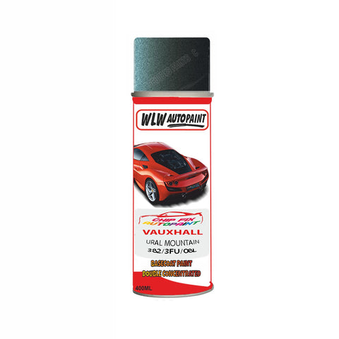 Aerosol Spray Paint For Vauxhall Astra Coupe Ural Mountain Code 382/3Fu/08L 2000-2005