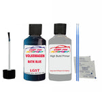 Vw Batik Blue Code:(Lg5T) Car Touch Up Scratch Paint Anti Rust Primer Grey