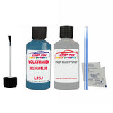 Vw Beluga Blue Code:(Lj5J) Car Touch Up Scratch Paint Anti Rust Primer Grey