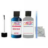 Undercoat anti rust primer Vw Touareg Biscay Blue LC5C 2006-2018 Blue scratch chip pen paint