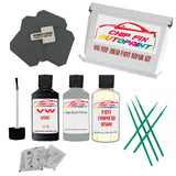 find code by car reg Vw Golf Plus Blackmagic LC9Z 1993-2015 Black scratch chip pen paint