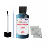 Paint For Vw Polo Blue Gt Blue Silk LD5L 2013-2021 Blue Touch Up Paint