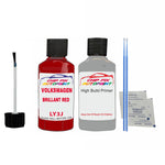 Vw Brillant Red Code:(Ly3J) Car Touch Up Scratch Paint Anti Rust Primer Grey