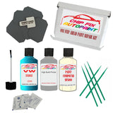 Vw Catalina Blue Code:(Ld5N) Car Touch Up Scratch pAINT dETAILING KITCOMPOUND POLISH