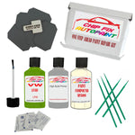 find code by car reg Vw Lt Van Cliff Green LP6K 1990-1999 Green scratch chip pen paint