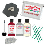 Vw Cola Red 2000 Code:(Lp3K) Car Touch Up Scratch pAINT dETAILING KITCOMPOUND POLISH