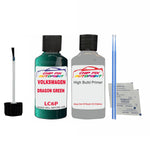 Vw Dragon Green Code:(Lc6P) Car Touch Up Scratch Paint Anti Rust Primer Grey
