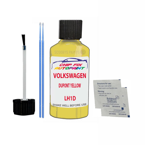 Paint For Vw Transporter Van Dupont Yellow LH1D 1978-1980 Yellow Touch Up Paint