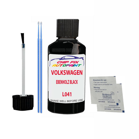 Vw Ebenholz Black Code:(L041) Car Touch Up Scratch Paint