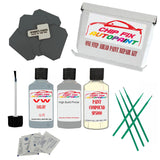 find code by car reg Vw T6 Van/Camper Flanell Grey LL7E 1995-2015 Silver/Grey scratch chip pen paint