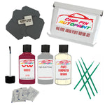 find code by car reg Vw Polo Framboise Red LP3D 1990-1998 Purple scratch chip pen paint