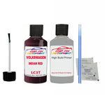Undercoat anti rust primer Vw Golf Indian Red LC3T 1991-2003 Red scratch chip pen paint