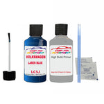 Undercoat anti rust primer Vw Jetta Laser Blue LC5J 2004-2011 Blue scratch chip pen paint