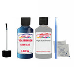 Vw Luna Blue Code:(Lr5W) Car Touch Up Scratch Paint Anti Rust Primer Grey