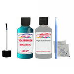 Vw Monza Blue Code:(Ld5Y) Car Touch Up Scratch Paint Anti Rust Primer Grey