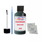Paint For Vw Sharan Nordisch Green LD6S 2004-2008 Green Touch Up Paint
