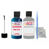 Undercoat anti rust primer Vw Beetle Orbit Blue LA5N 1997-2004 Blue scratch chip pen paint