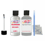 Undercoat anti rust primer Vw Jetta Oryx White L0K1 2010-2022 White scratch chip pen paint
