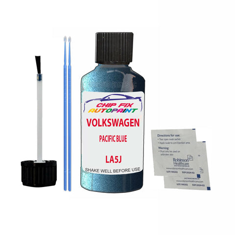 Paint For Vw Touran Pacific Blue LA5J 2010-2021 Blue Touch Up Paint