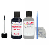 Undercoat anti rust primer Vw Golf Plus Perl Blue LA5G 1997-2010 Blue scratch chip pen paint