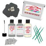 find code by car reg Vw Caravelle Polar Grey LL7D 1991-1998 Silver/Grey scratch chip pen paint