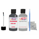 Undercoat anti rust primer Vw Caddy Van Pure Grey LH7J 2009-2022 Silver/Grey scratch chip pen paint