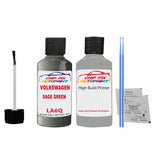 Undercoat anti rust primer Vw Golf Plus Sage Green LA6Q 2003-2019 Green scratch chip pen paint