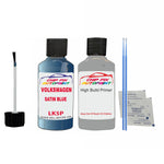Undercoat anti rust primer Vw Golf Satin Blue LK5P 1991-1996 Blue scratch chip pen paint