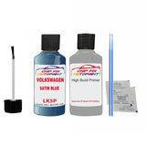 Vw Satin Blue Code:(Lk5P) Car Touch Up Scratch Paint Anti Rust Primer Grey