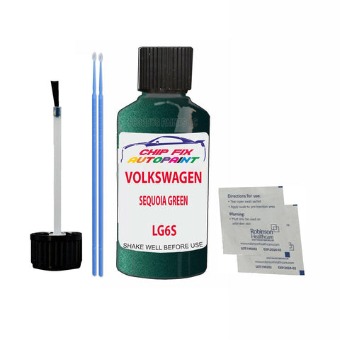 Paint For Vw Golf Sequoia Green LG6S 1995-1998 Green Touch Up Paint