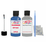 Vw Soft Blue Code:(Lr5A) Car Touch Up Scratch Paint Anti Rust Primer Grey