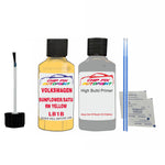 Vw Sunflower/Saturn Yellow Code:(Lb1B) Car Touch Up Scratch Paint Anti Rust Primer Grey