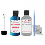 Undercoat anti rust primer Vw Caravelle Techno Blue LW5Y 1997-2003 Blue scratch chip pen paint