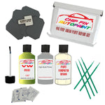 find code by car reg Vw T5 Van/Camper Vipern Green LR6T 2008-2020 Green scratch chip pen paint