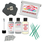 find code by car reg Vw Golf Gti White Silver LB9Z 2016-2022 Silver/Grey scratch chip pen paint