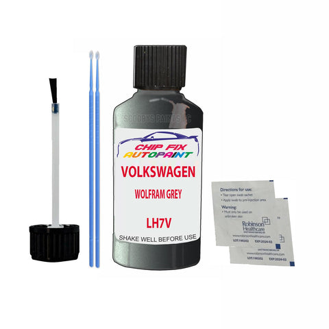 Vw Wolfram Grey Code:(Lh7V) Car Touch Up Scratch Paint