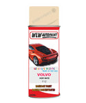 Aerosol Spray Paint For Volvo S70/V70 Ivory White Colour Code 112