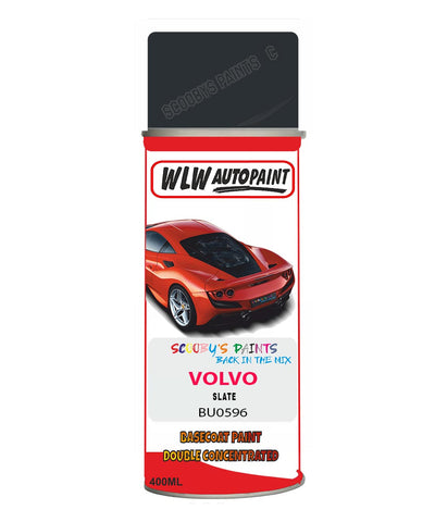Aerosol Spray Paint For Volvo S70 Slate Colour Code Bu0596