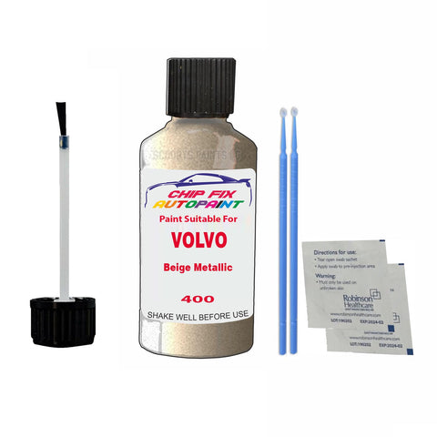 Paint Suitable For Volvo 244 / 245 Gold Metallic Code 400 Touch Up 1990-1993