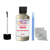 Paint Suitable For Volvo V40 Desert Wind Metallic Code 344 Touch Up 2001-2002