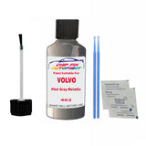 Paint Suitable For Volvo V40 Flint Gray Metallic Code 462 Touch Up 2005-2005