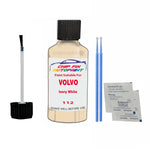 Paint Suitable For Volvo V70 Ivory White Code 112 Touch Up 2010-2010
