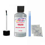 Paint Suitable For Volvo V40 Misty Blue Metallic Code 710 Touch Up 2012-2016